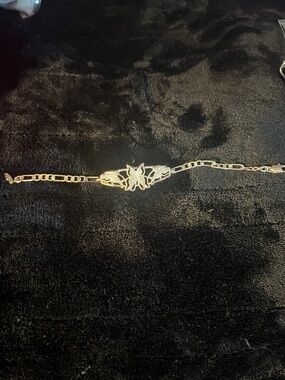 Gold Butterfly Link Bracelet - Women Jewelry